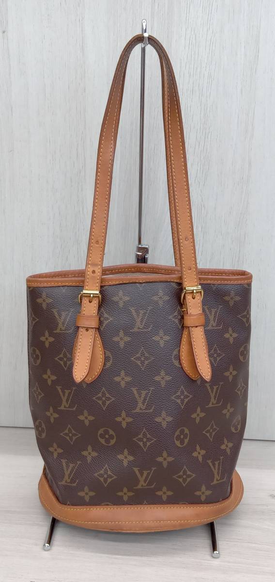 LOUIS VUITTON モノグラム FL0063 M42238 バケットPM バッグ