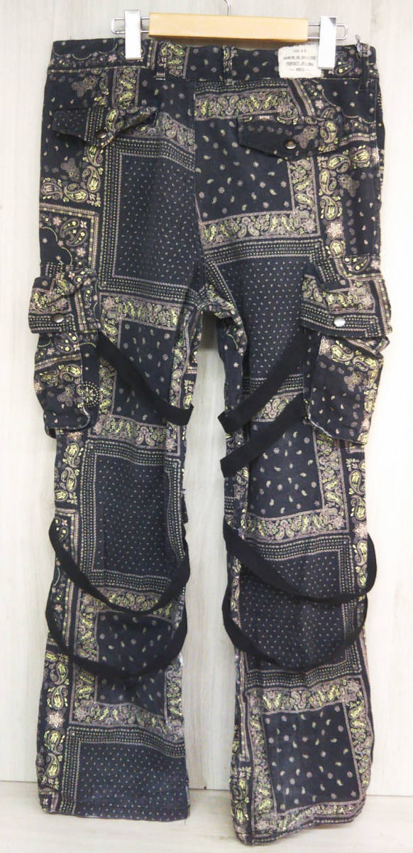 ROGIC ロジック ペイズリーボンテージパンツ PAISLY BONTAGE PANTS [RG