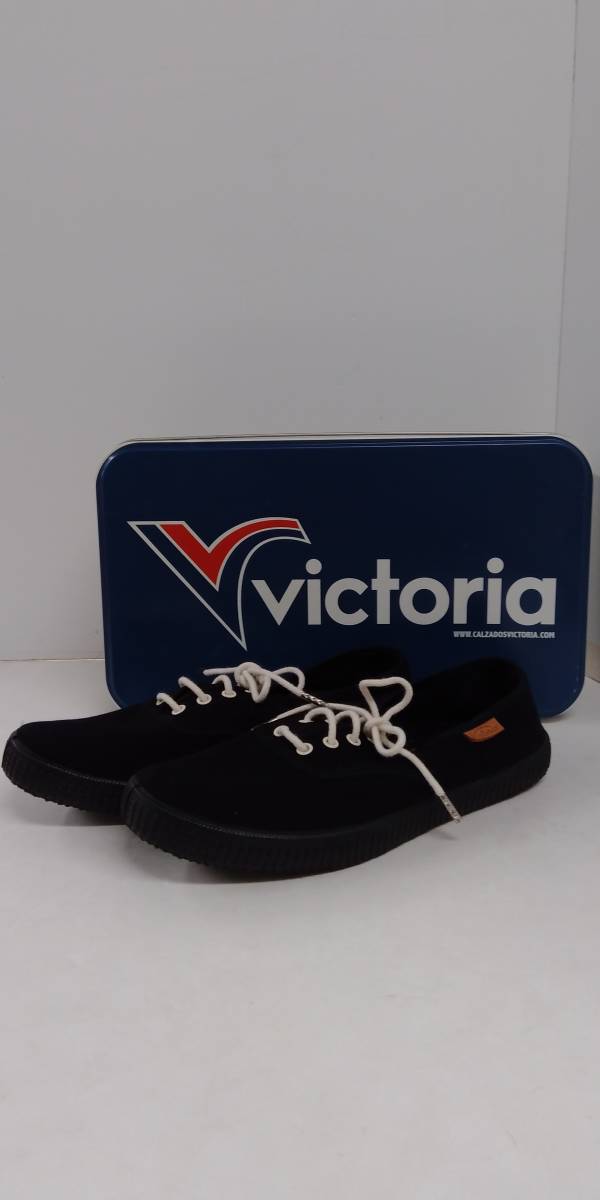 Victoria ヴィクトリア スニーカー ブラック 38 約24cm_画像1