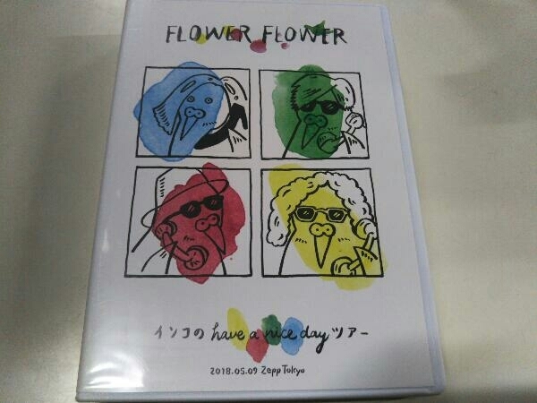 FLOWER FLOWER インコの have a nice day ツアー 2018.05.09 Zepp Tokyo(初回生産限定版)(Blu-ray Disc)_画像1