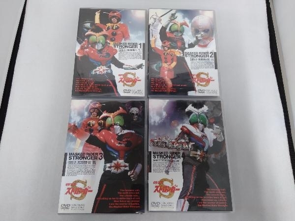 DVD 【※※※】[全4巻セット]仮面ライダーストロンガー Vol.1~4 店舗受取可_画像1