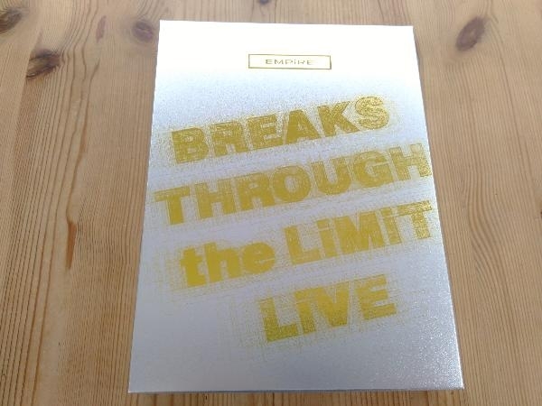 EMPiRE BREAKS THROUGH the LiMiT LiVE(初回生産限定版)(Blu-ray Disc)_画像1