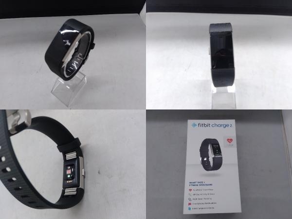 fitbit charge 2 фитнес Tracker Black FB407SBKL-JPN пульсомер часы бег часы 