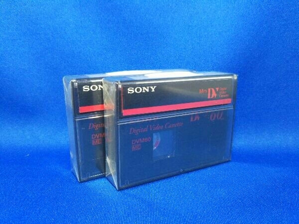 ジャンク SONY MiniDV DVM60 60分 デジタルビデオカセット 2本セット_画像1