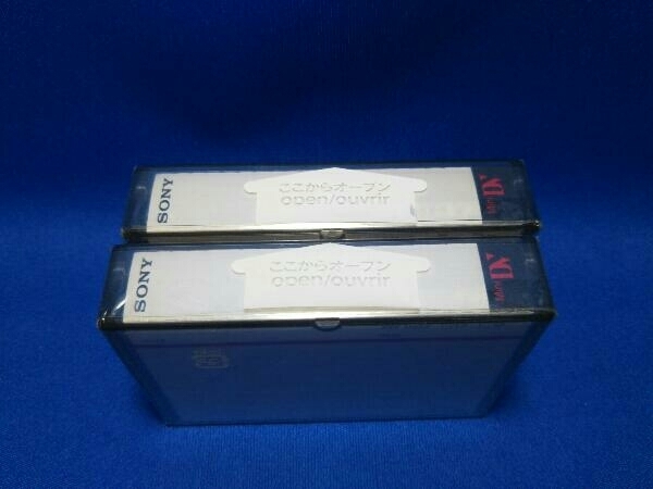 ジャンク SONY MiniDV DVM60 60分 デジタルビデオカセット 2本セット_画像3