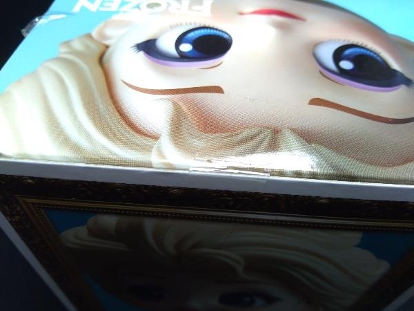 未開封品ですが、一部箱潰れあり フィギュア バンプレスト エルサ B(ドレス:薄い水色) Disney Characters Q posket -Elsa-_画像3
