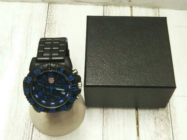 【LUMINOX】 ルミノックス／Ref.3083／BLU／自己発光不良／腕時計／電池交換済／クォーツ／メンズ 中古の画像4