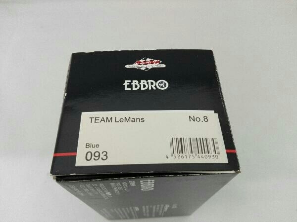 EBBRO 1/43 TEAM LeMans 2008 No.8 Blue_画像4