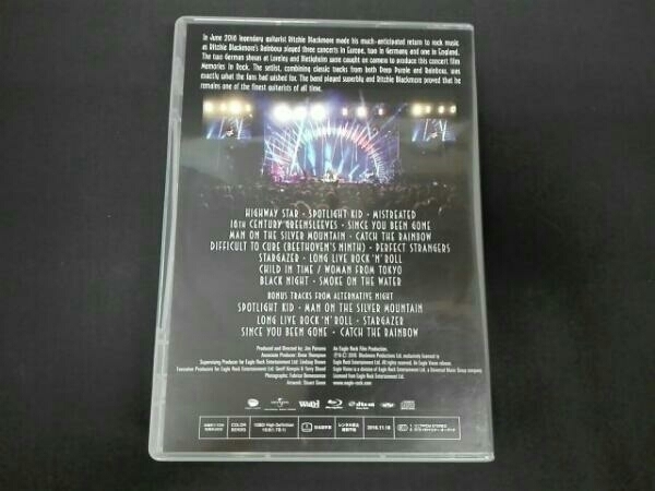 ディスクのみ リッチー・ブラックモアズ メモリーズ・イン・ロック～ライヴ・アット・モンスターズ・オブ・ロック2016 Blu-ray+2CD(Blu-ray_画像2