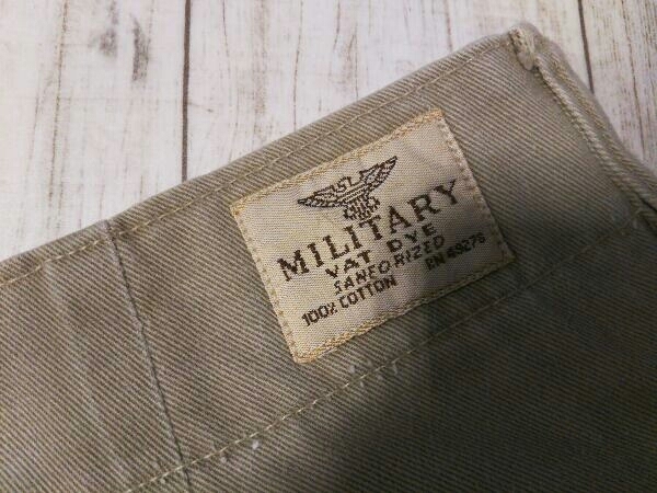 MILITARY VAT BYE милитари брюки из твила GUNG HO Gung Ho USA производства CHINO TROVTHERS PANTS мужской бежевый хлопок L