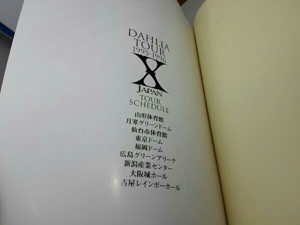 X JAPAN 「DAHLIA TOUR 1995-1996」 パンフレット＆紙袋の画像7