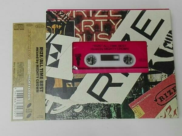 帯あり 付属品欠品 RIZE ALL TIME BEST mixed by MIGHTY CROWN(完全生産限定盤)_画像1