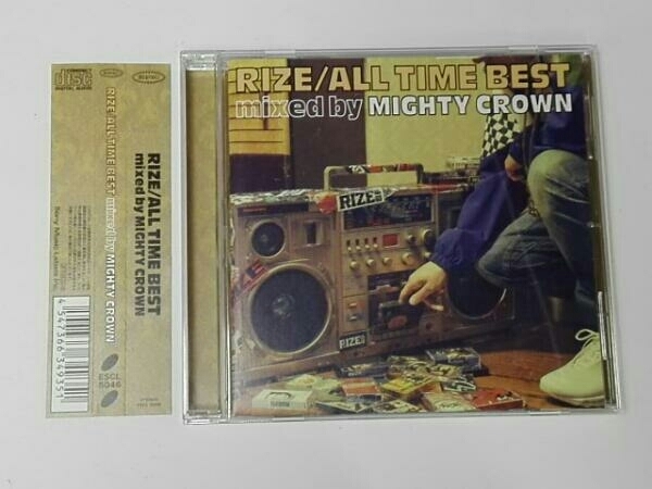 帯あり 付属品欠品 RIZE ALL TIME BEST mixed by MIGHTY CROWN(完全生産限定盤)_画像2