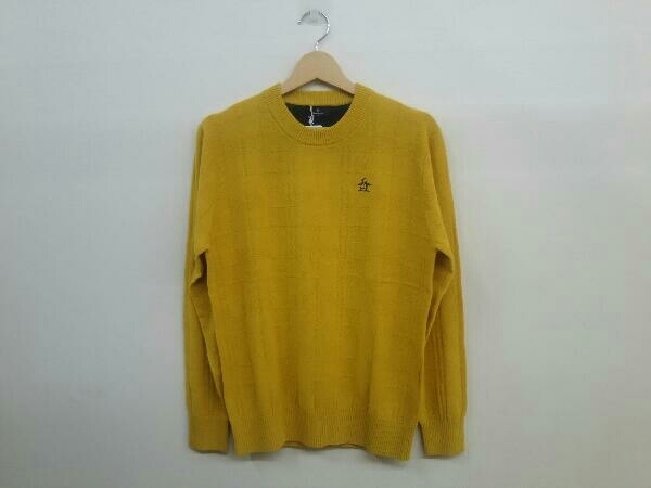 Munsingwear マンシングウェア セーター ゴルフウェア MGMMGL06 サイズM 黄色