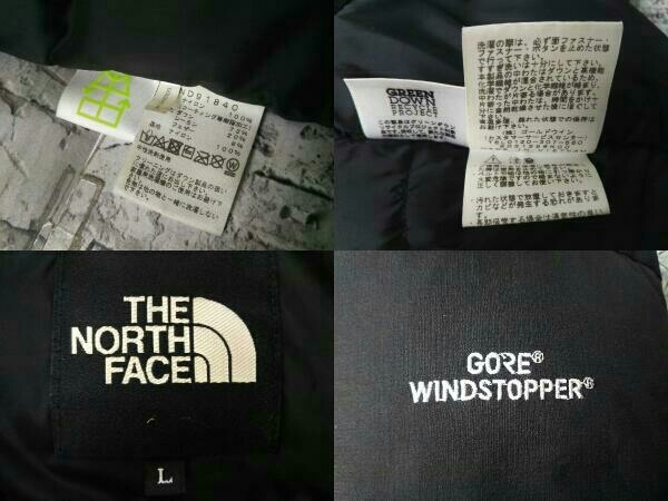 THE NORTH FACE ザノースフェイス Baltro Light Jacket バルトロライトジャケット ダウンジャケット ND91840 サイズL ブラック 黒色_画像10