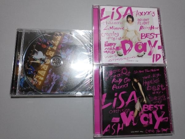 Tシャツ欠品 LiSA CD LiSA BEST -Day-&LiSA BEST -Way-(完全生産限定盤)(Blu-ray Disc付)_画像3