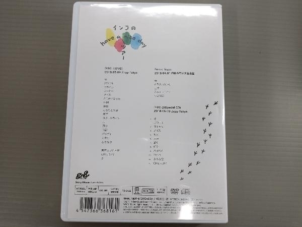 DVD インコの have a nice day ツアー 2018.05.09 Zepp Tokyo(初回生産限定版)_画像2