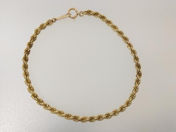 4°C シルバー ロープチェーン ブレスレット 17cm - 通販