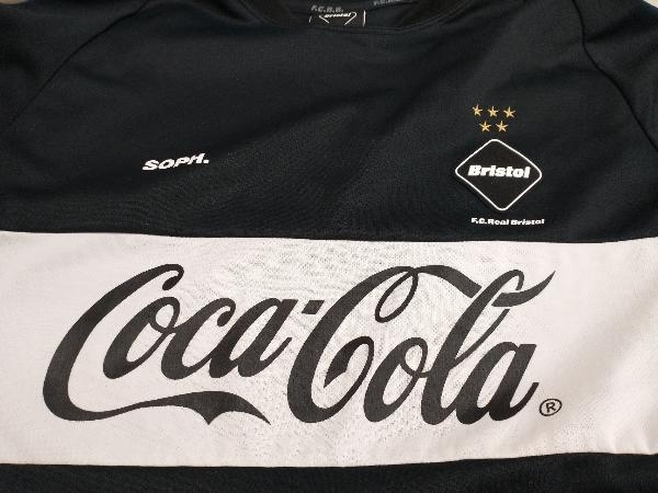 F.C Real Bristol COCA-COLA コカ・コーラ GAME SHIRT SOPH ブリストル ソフ ゲームシャツ サイズL