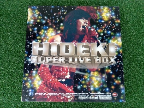 西城秀樹 CD HIDEKI SUPER LIVE BOX