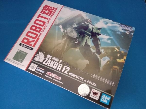 美品 フィギュア ROBOT魂 <SIDE MS> MS-06F-2 ザク F2型 ノイエン