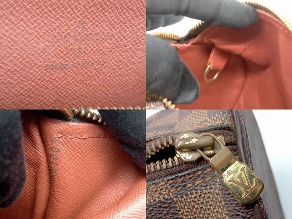 LOUIS VUITTON/ダミエ パピヨンPM MB1003 ハンドバッグ ポーチ欠品