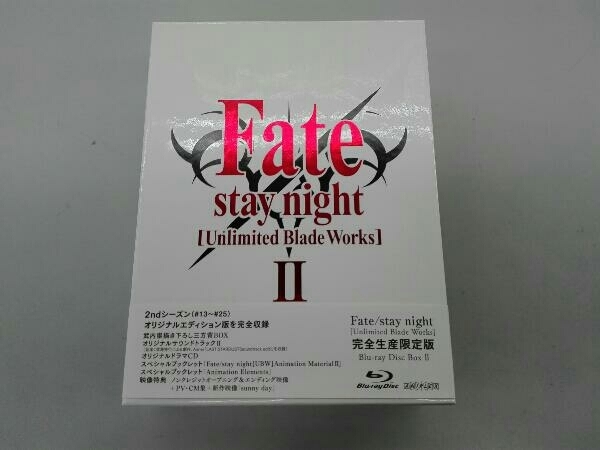 帯あり Fate/stay night[Unlimited Blade Works] Blu-ray Disc Box 【完全生産限定版】(Blu- ray Disc)