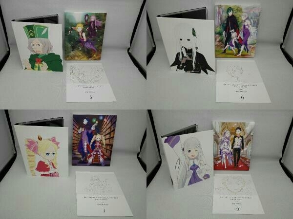 素敵な Re:ゼロから始める異世界生活 2nd season 1~8 DVD 【※※※】[全8