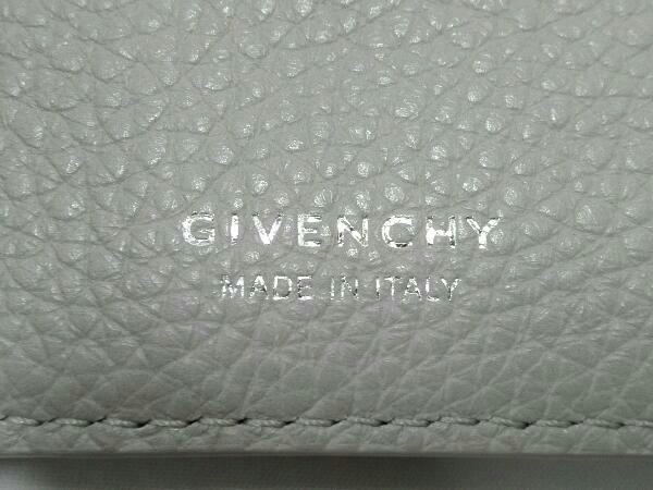 GIVENCHY ジバンシィ イタリア製 BILLFOLD 4CC 二つ折り財布 BK6090K18A 030 CALF レザー グレー 箱付き 店舗受取可_画像8