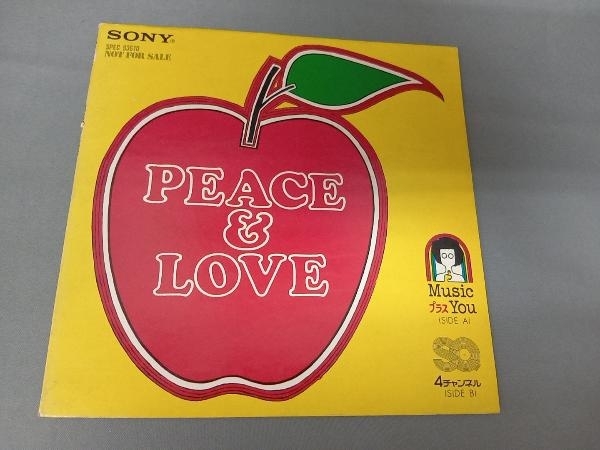 Music プラス You 4チャンネル 【EP盤】　PEACE＆LOVE spec93610_画像1