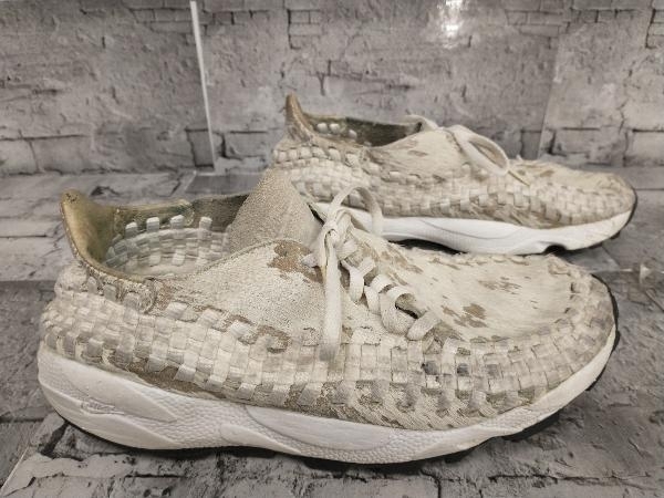 NIKE AIR FOOTSCAPE WOVEN HIDE OUT ナイキ エア フットスケープ ウーブン ハイドアウト 26.0cm スニーカー 314210-012 ホワイト_画像2