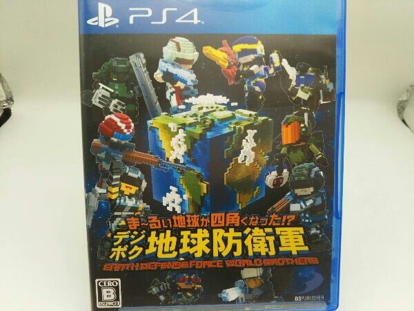 PS4 ま~るい地球が四角くなった!? デジボク地球防衛軍 EARTH DEFENSE FORCE: WORLD BROTHERS_画像1