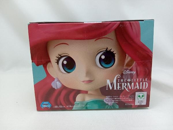 未開封品 フィギュア アリエル A(ドレス:グリーン) Disney Characters Q posket -Ariel Princess Dress- 「リトル・マーメイド」_画像2