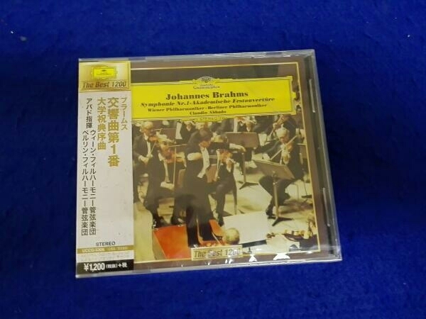 【新品未開封】クラウディオ・アバド(cond) CD ブラームス:交響曲第1番、大学祝典序曲_画像1