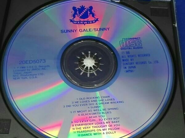 鴨c080 帯付 CD サニーゲイル/SUNNY GALE サニー/SUNNY_画像4