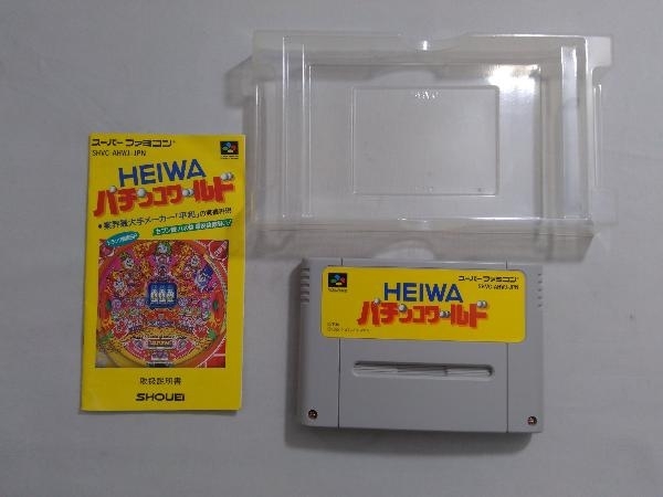  Super Famicom game soft HEIWA pachinko world 