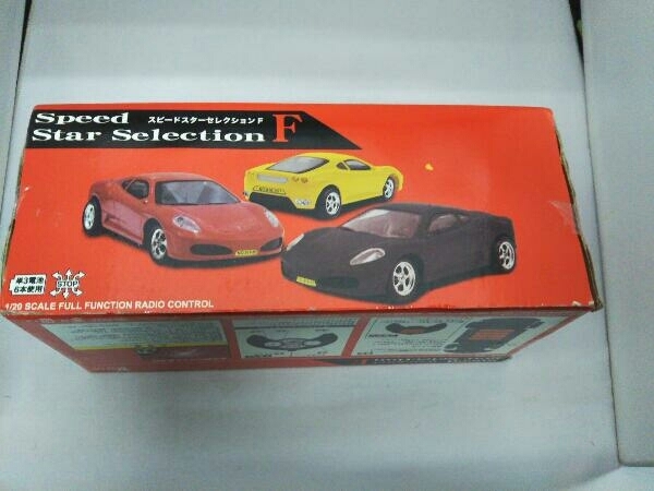 ジャンク スピードスターセレクション Ｆ 1/20 SCALE FULL FUNCTION RADIO CONTROL ZIPANG ジパング_画像4