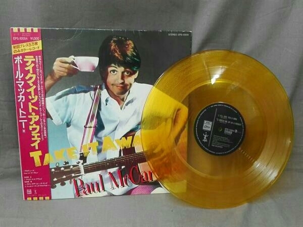 ジャンク TAKE IT AWAY Paul McCartney EPS-10004_画像1