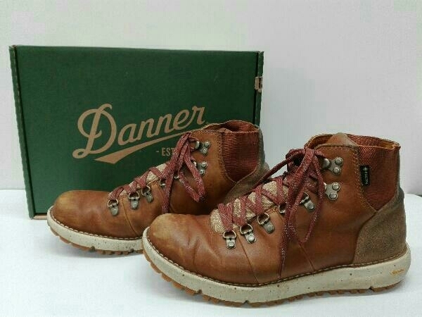 DANNER VERTIGO 917 HUCKBERRY 32387 トレッキングブーツ サイドゴア GORE−TEX 本革 メンズ 27.0cm US9 UK8.5 EUR43 ブラウン 箱あり