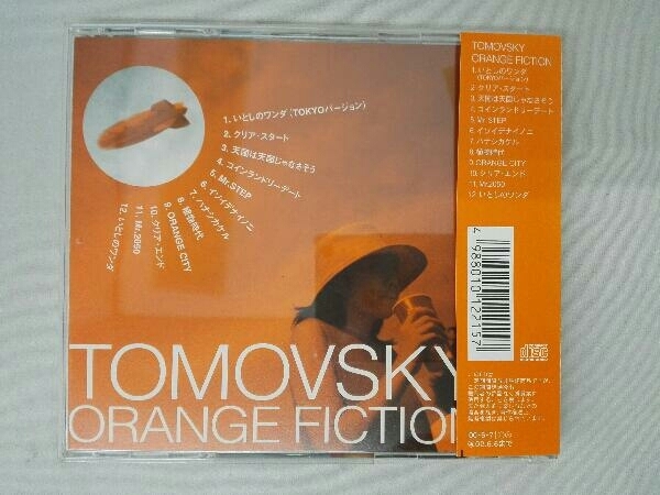 帯あり　TOMOVSKY CD ORANGE FICTION_画像2
