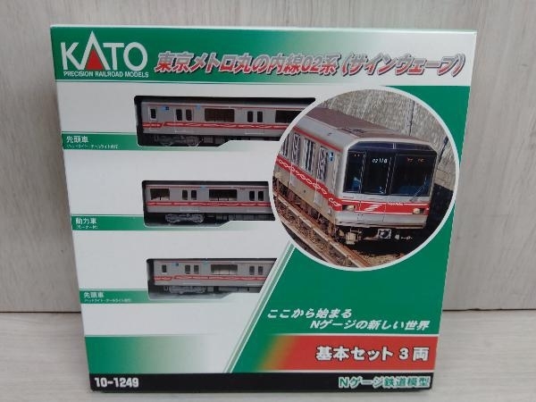 Nゲージ KATO 東京メトロ丸ノ内線02系 (サインウェーブ) 3両基本セット