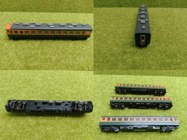 ジャンク 現状品 Nゲージ TOMIX 165系急行電車 基本3両セットB (2010年発売製品) 92385_画像6