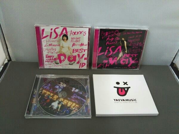 特典Tシャツ欠品 LiSA CD LiSA BEST -Day-&LiSA BEST -Way-(完全生産限定盤)(Blu-ray Disc付)_画像2