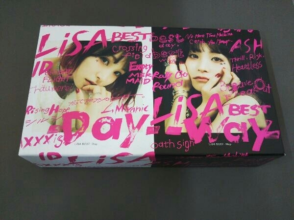 特典Tシャツ欠品 LiSA CD LiSA BEST -Day-&LiSA BEST -Way-(完全生産限定盤)(Blu-ray Disc付)_画像1