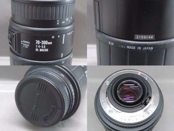 ジャンク 現状品 SIGMA 交換レンズ 70-300mm 1:4-5.6_画像4