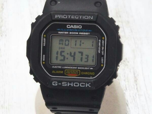 【CASIO】G-SHOCK DW-5600E クォーツ 腕時計 中古_画像2