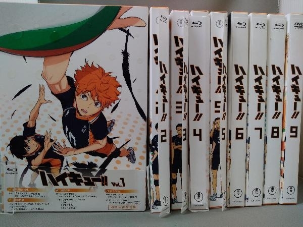 2022年ファッション福袋 【Blu-ray Disc・DVD】/ハイキュー!! vol.1~9