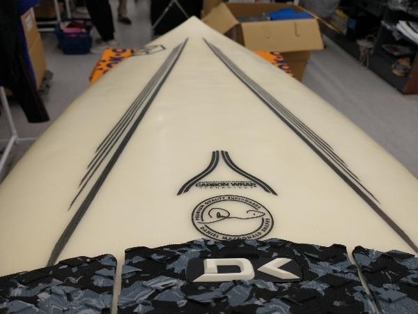 5’8”DMS SUPERCELL サーフボード/ FCS2/ フィンなし/ 中古品 店舗受取可_画像7