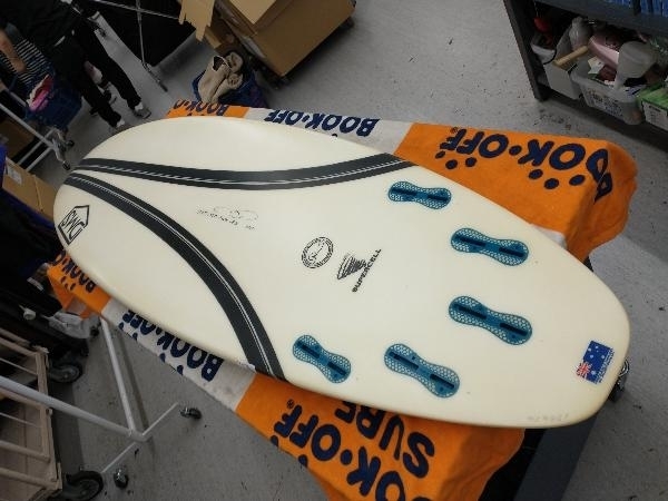 5’8”DMS SUPERCELL サーフボード/ FCS2/ フィンなし/ 中古品 店舗受取可_画像5