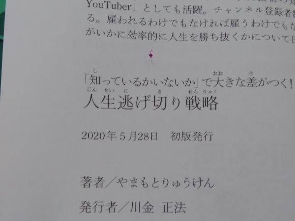 「知っているかいないか」で大きな差がつく!人生逃げ切り戦略 やまもとりゅうけん_画像4